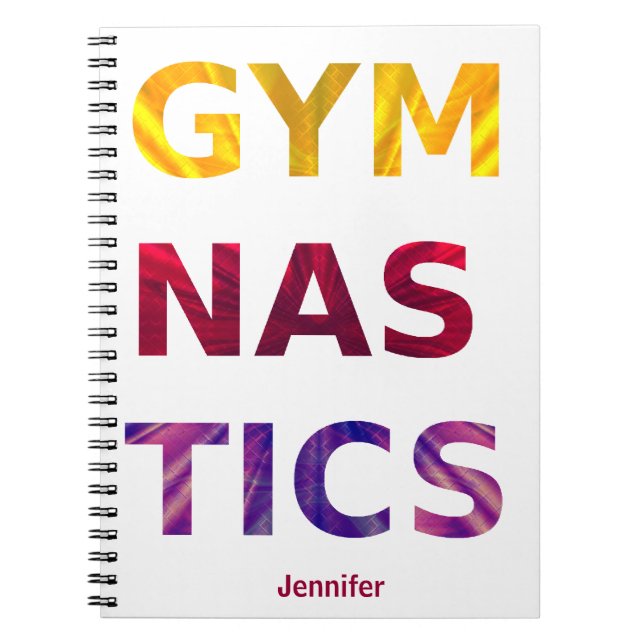 Carnet de gymnastique (Devant)