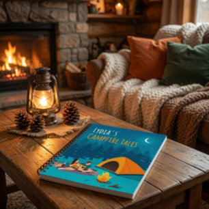 Carnet de Histoires de Feu de Camp Personnalisé   
