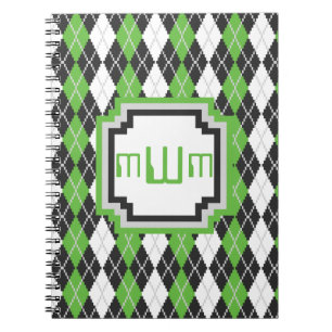 Carnet de Jacquard rétro