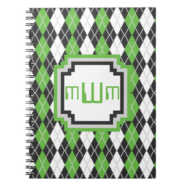 Carnet de Jacquard rétro (Devant)