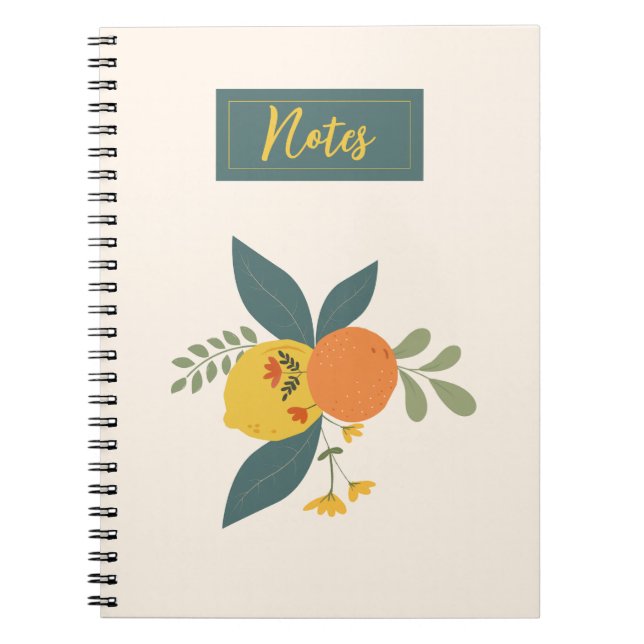 Carnet de jardin de Citrus (Devant)