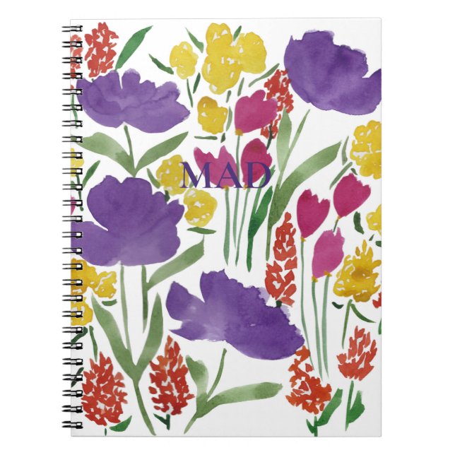 Carnet de jardin d'été à personnaliser (Devant)