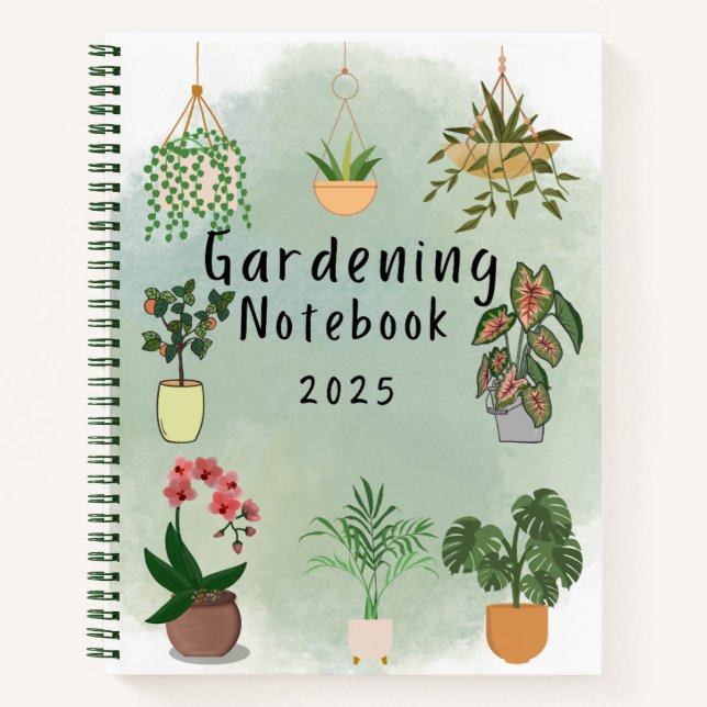Carnet de jardinage 2025 (Devant)