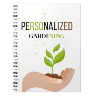 Carnet de jardinage personnalisé