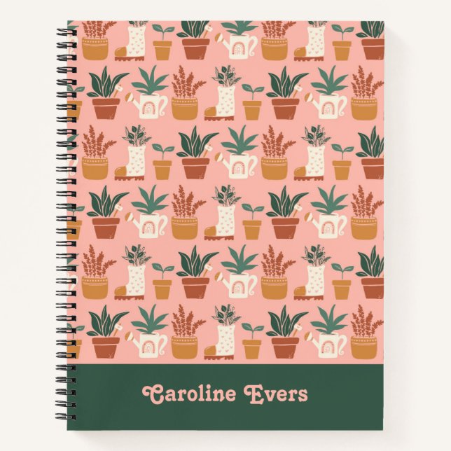 Carnet de Jardinage Personnalisé (Devant)