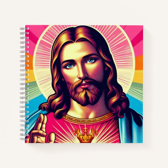Carnet de Jésus coloré ! (Devant)
