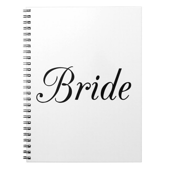 Carnet de jeune mariée (Devant)