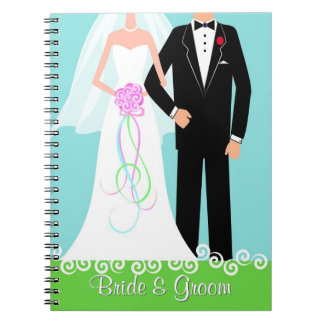 Carnet de journal de wedding planner de jeune