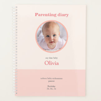 carnet de journal parental personnalisé