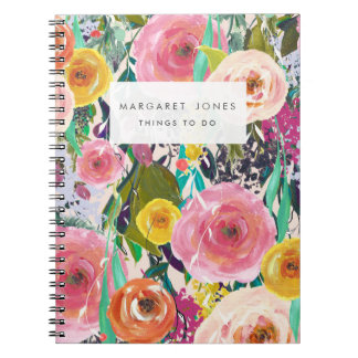 Carnet de journal personnalisé par peinture