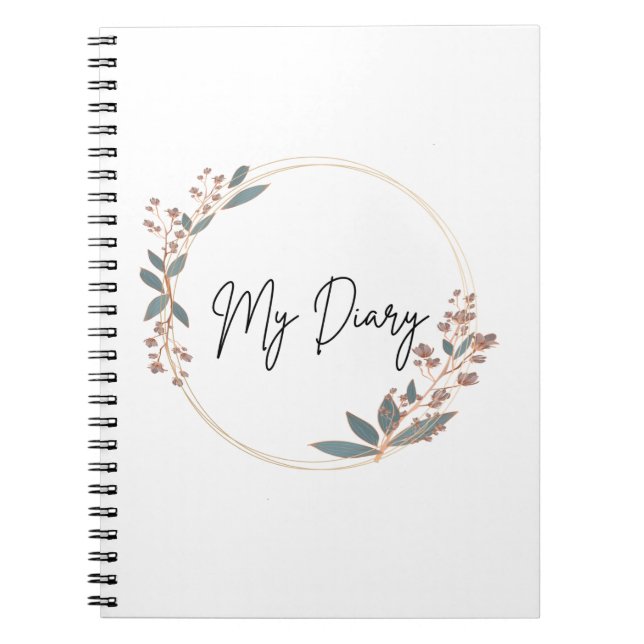 Carnet de journal personnel (Devant)