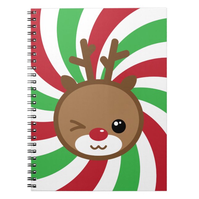 Carnet de Kawaii Reindeer (Devant)