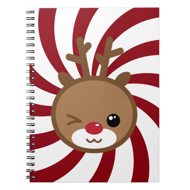 Carnet de Kawaii Reindeer (Devant)