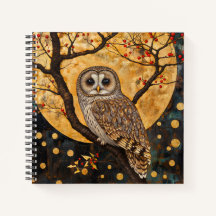 Carnet de Klimt Owl/Sketchbook