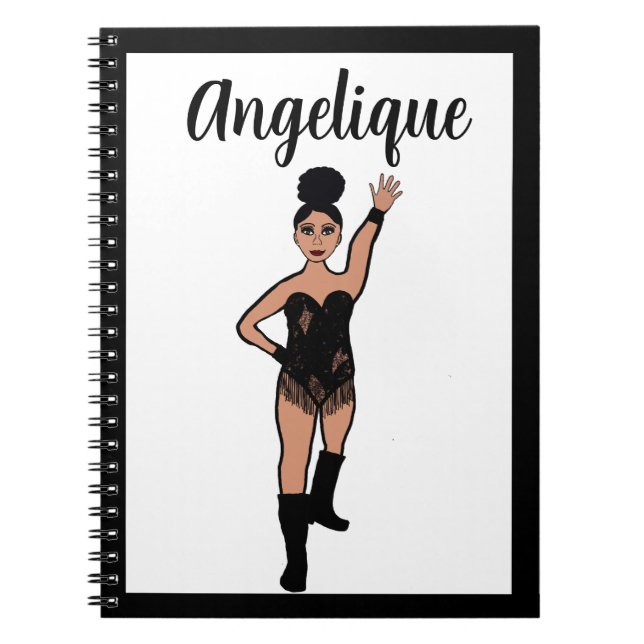 Carnet de la bordure noire danseur #2 (Devant)