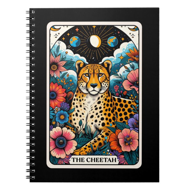 Carnet de la carte Tarot Cheetah Spirit (Devant)