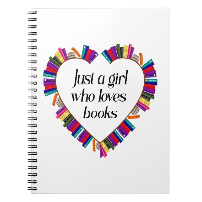 Carnet de la passionnée de livres (Devant)
