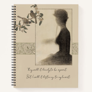 Carnet de la Silhouette Victorienne Vintage