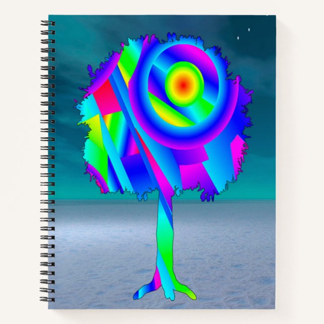 Carnet de la spirale arc-en-ciel (Devant)