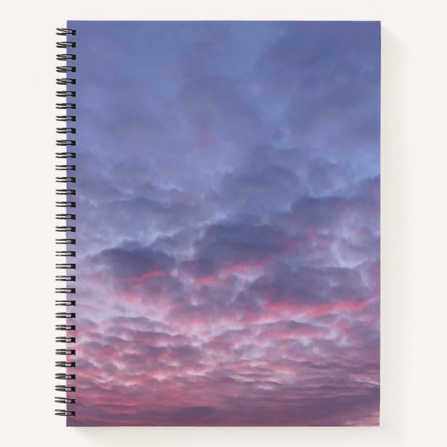 Carnet de la spirale du lever du soleil du matin (Devant)
