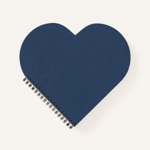 Carnet de la spirale en forme de coeur de texture 