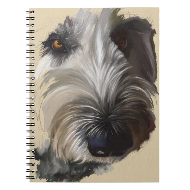 Carnet de Labradoodle - illustrations originales (Devant)