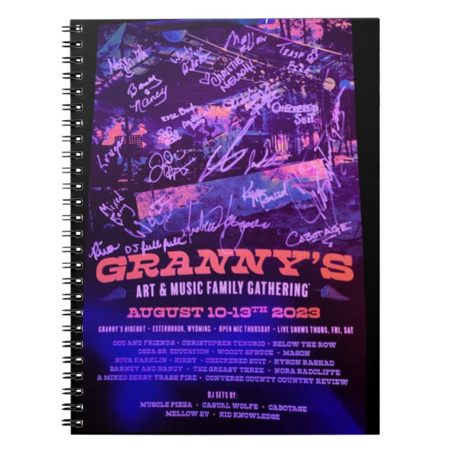 carnet de l'affiche 2023 (Devant)