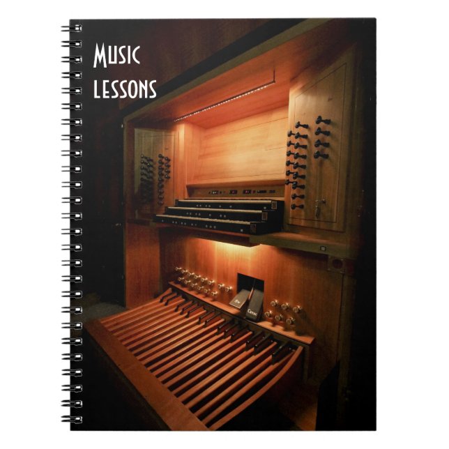 Carnet de leçons de musique (Devant)