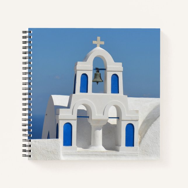 Carnet de l'église grecque de Santorin (Devant)