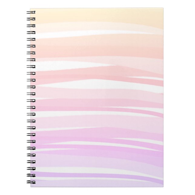 Carnet de lignes Abstraites Boho Chic minimal (Devant)