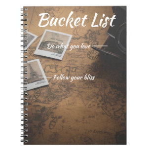 Carnet de liste de seau