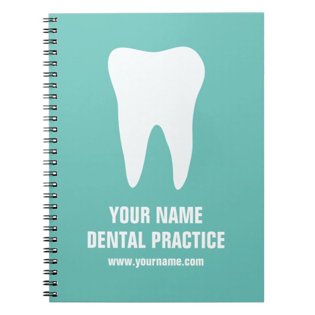 Carnet de logo de dentiste pour cabinet dentaire  (Devant)