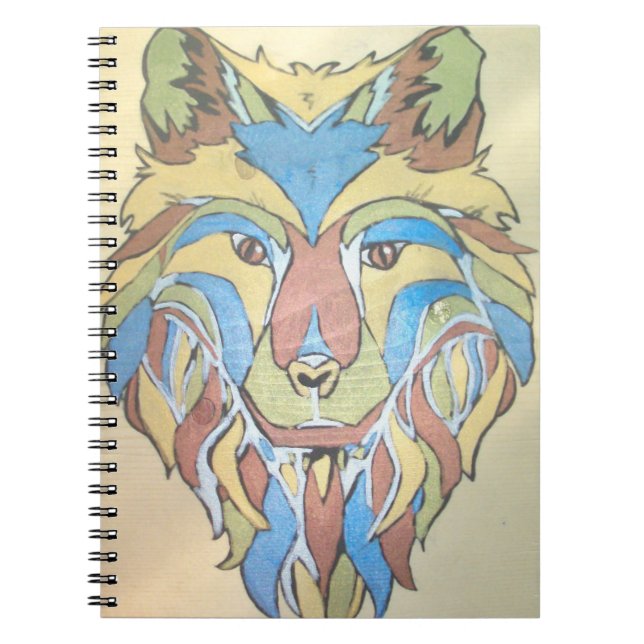 Carnet de loup métallique (Devant)