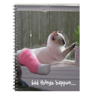 Carnet De mauvaises choses se sont passées Porte - bloc