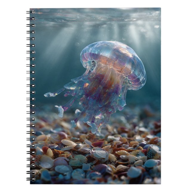 Carnet de méduse rayonnante (Devant)