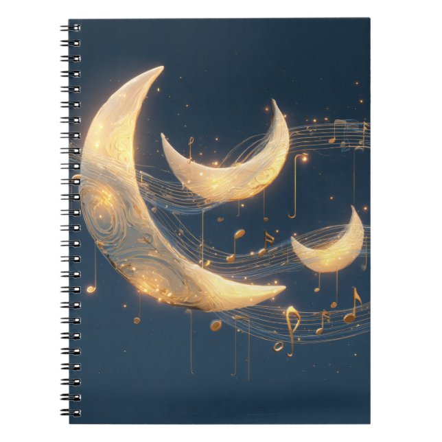 Carnet de mélodie céleste de la lune (Devant)