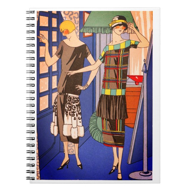 Carnet de mode vintage (Devant)