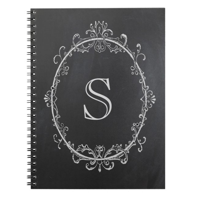 Carnet de monogramme, carnet initial, tableau (Devant)