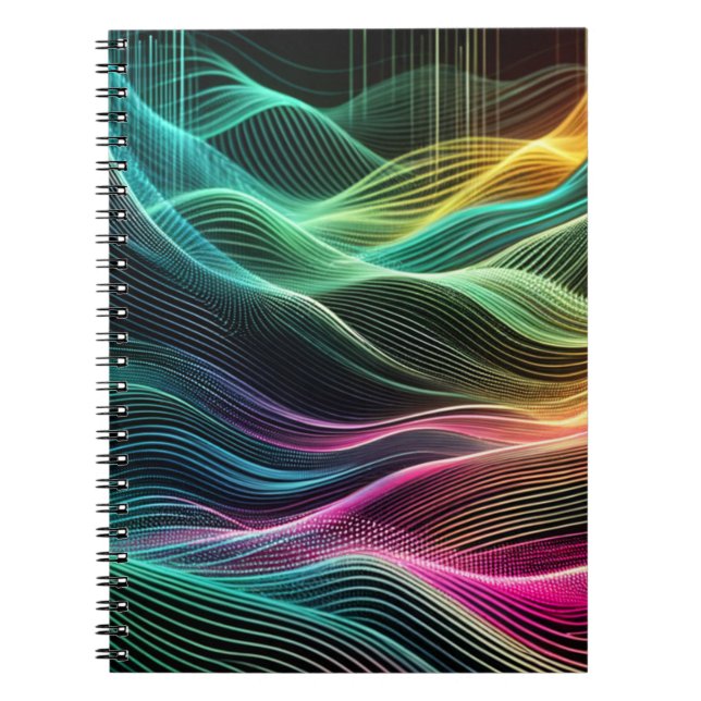 Carnet de Motif numérique Neon (Devant)