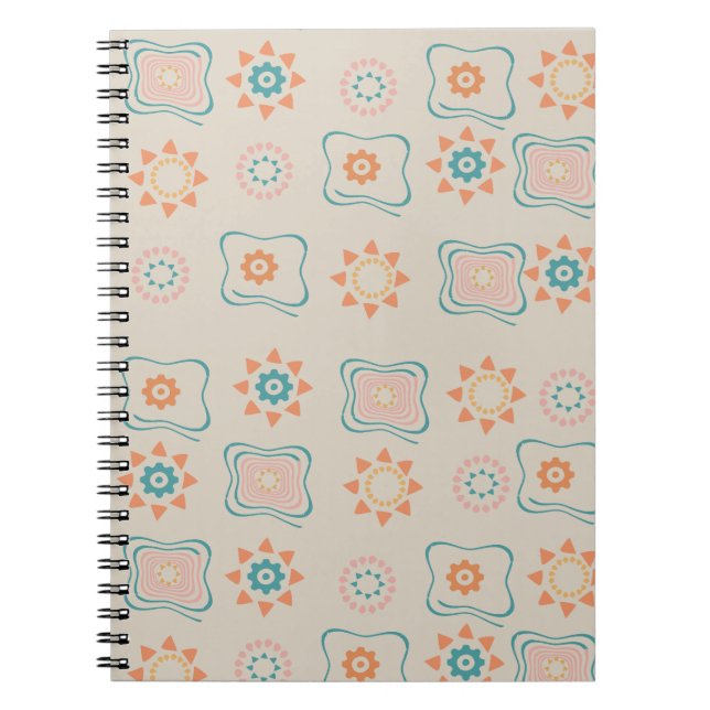 Carnet de motifs abstraits (Devant)