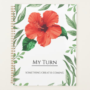 Carnet de motivation floral – Mon tour – Quelque c