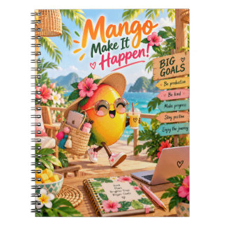 Carnet de motivation Mango Make It Happen