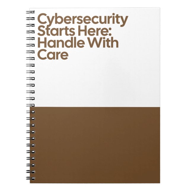 Carnet de mots de passe de cybersécurité (Devant)