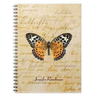 Carnet de mots Papillon