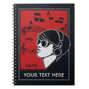 Carnet de musique Art déco