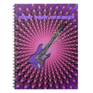Carnet de musique de guitare personnalisé par ros