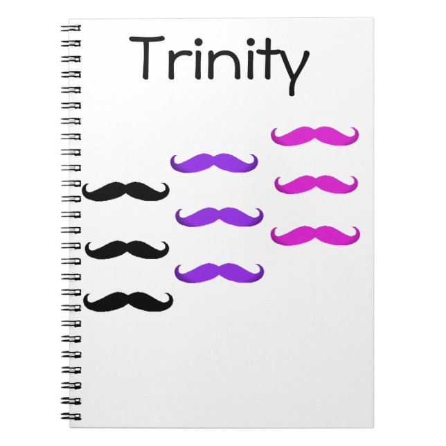 carnet de mustache'stache (Devant)