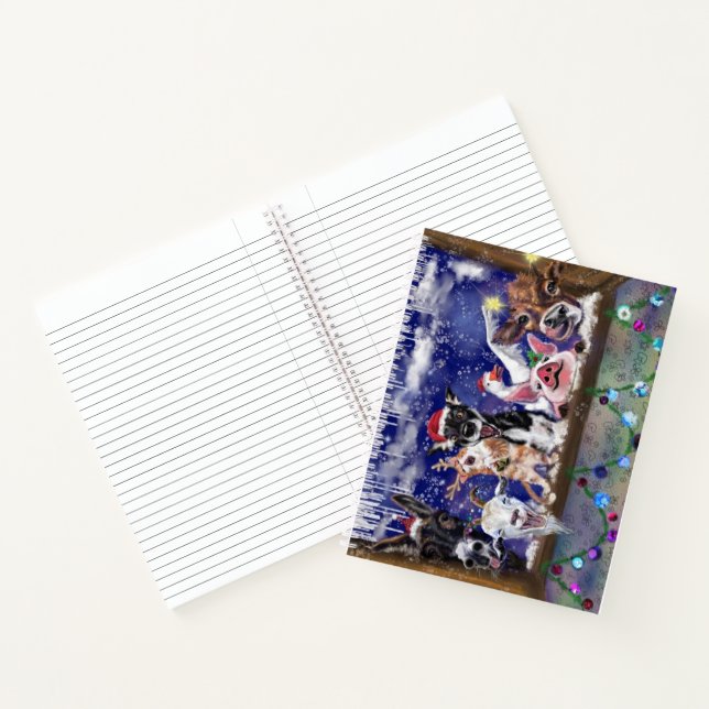 Carnet de Noël avec Happy Animal Party (Intérieur)
