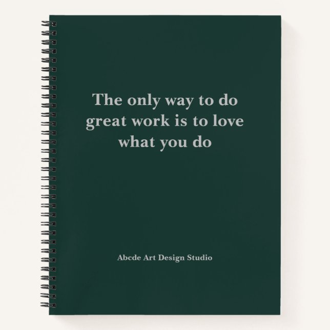 Carnet de nom d'adresse de l'équipe personnalisée  (Devant)