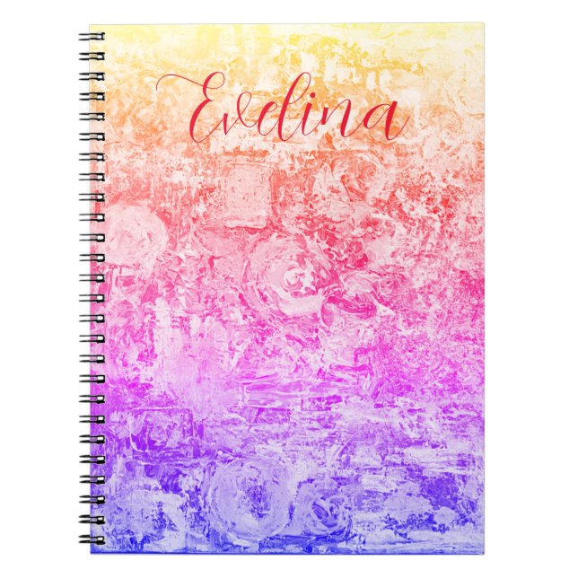Carnet de nom de fille personnalisé (Devant)
